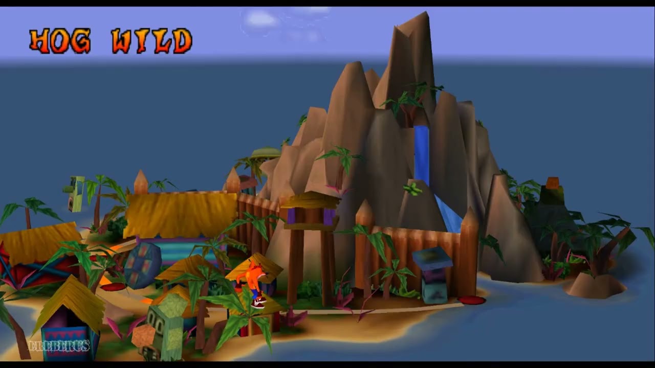 Crash Bandicoot ( Psx ) Gameplay Pt-3