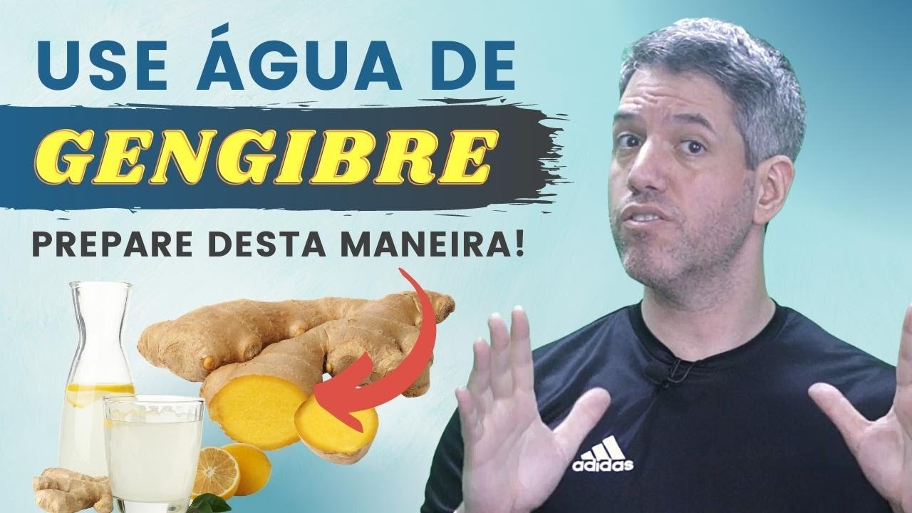 PODEROSOS benefícios da ÁGUA DE GENGIBRE e como preparar!