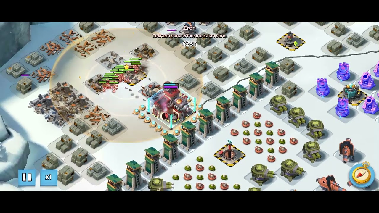 Boom beach yüzbaşı everspark (savaş fabrikası) nasıl alınır?