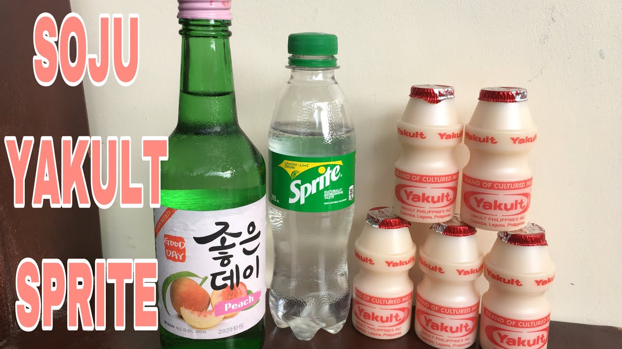 SOJU YAKULT SPRITE MIX