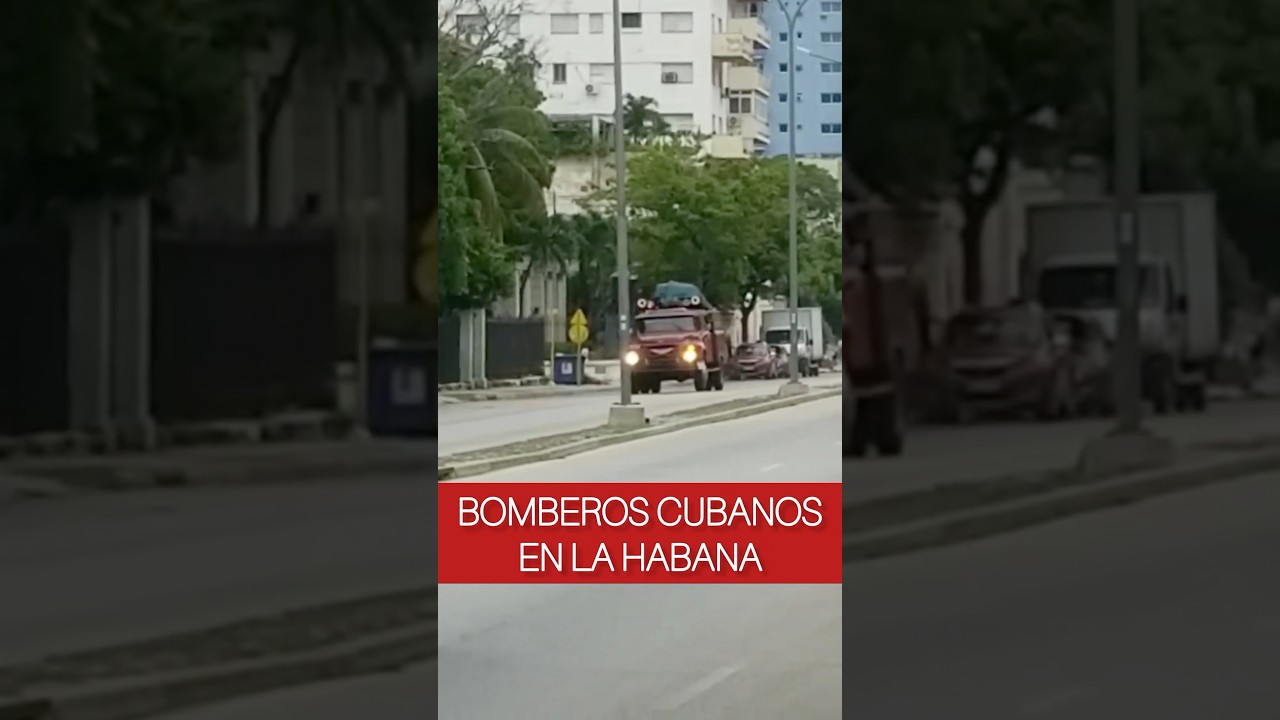 BOMBEROS CUBANOS en La Habana 😱