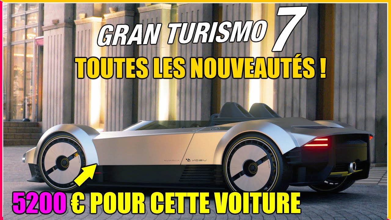 5200€ POUR UNE VOITURE SUR GRAN TURISMO 7 ! MISE A JOUR 1.42