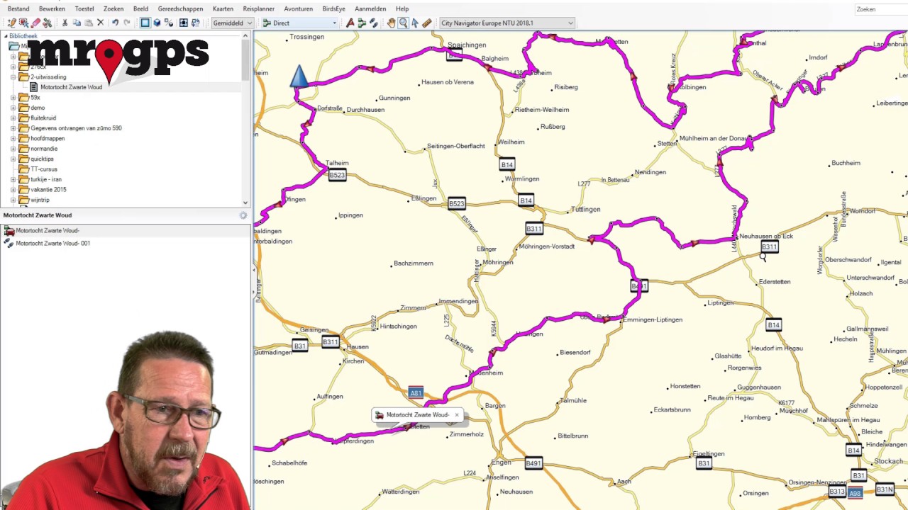 mrgps methode  advies aan de route maker