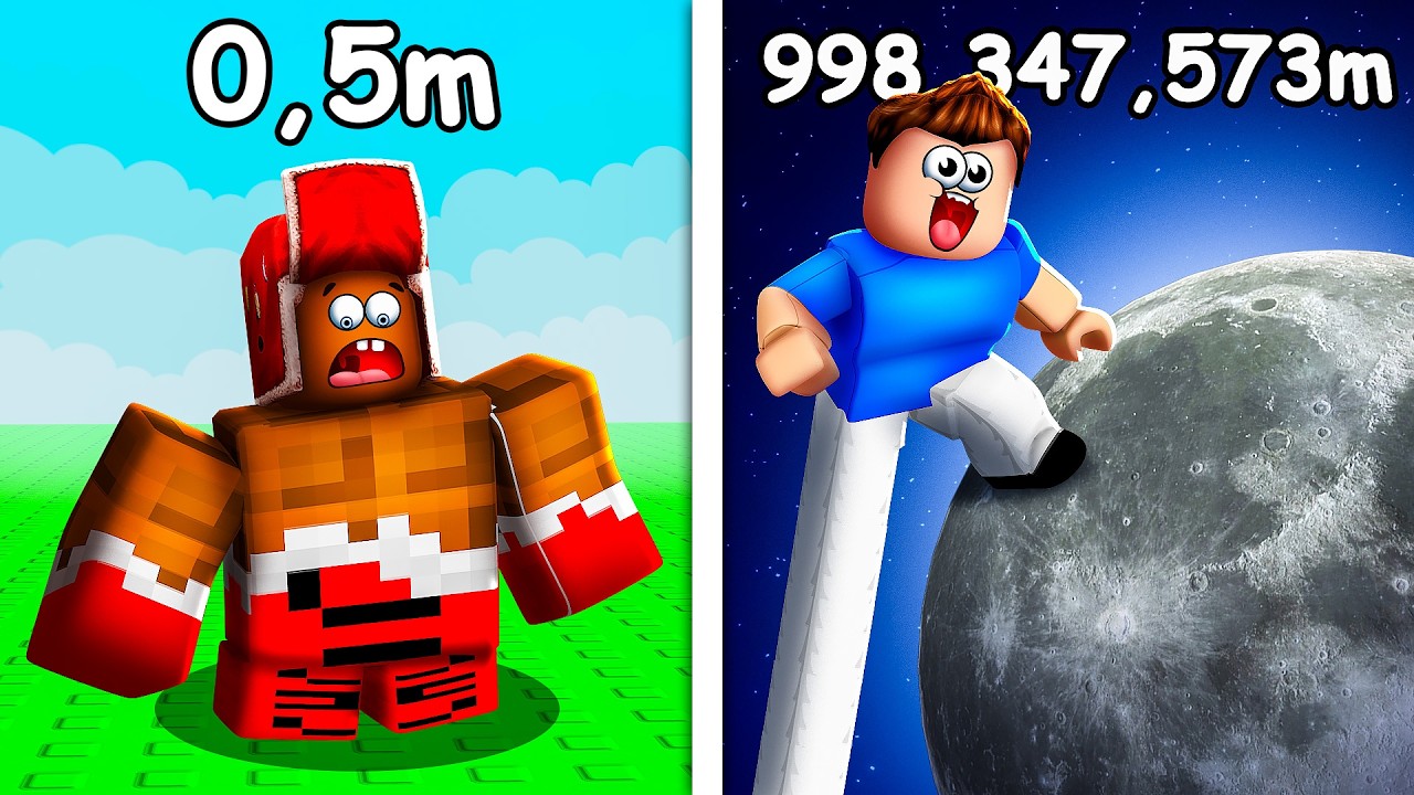 МОИ НОГИ РАСТУТ БЕЗ ОСТАНОВКИ! 😱 ROBLOX