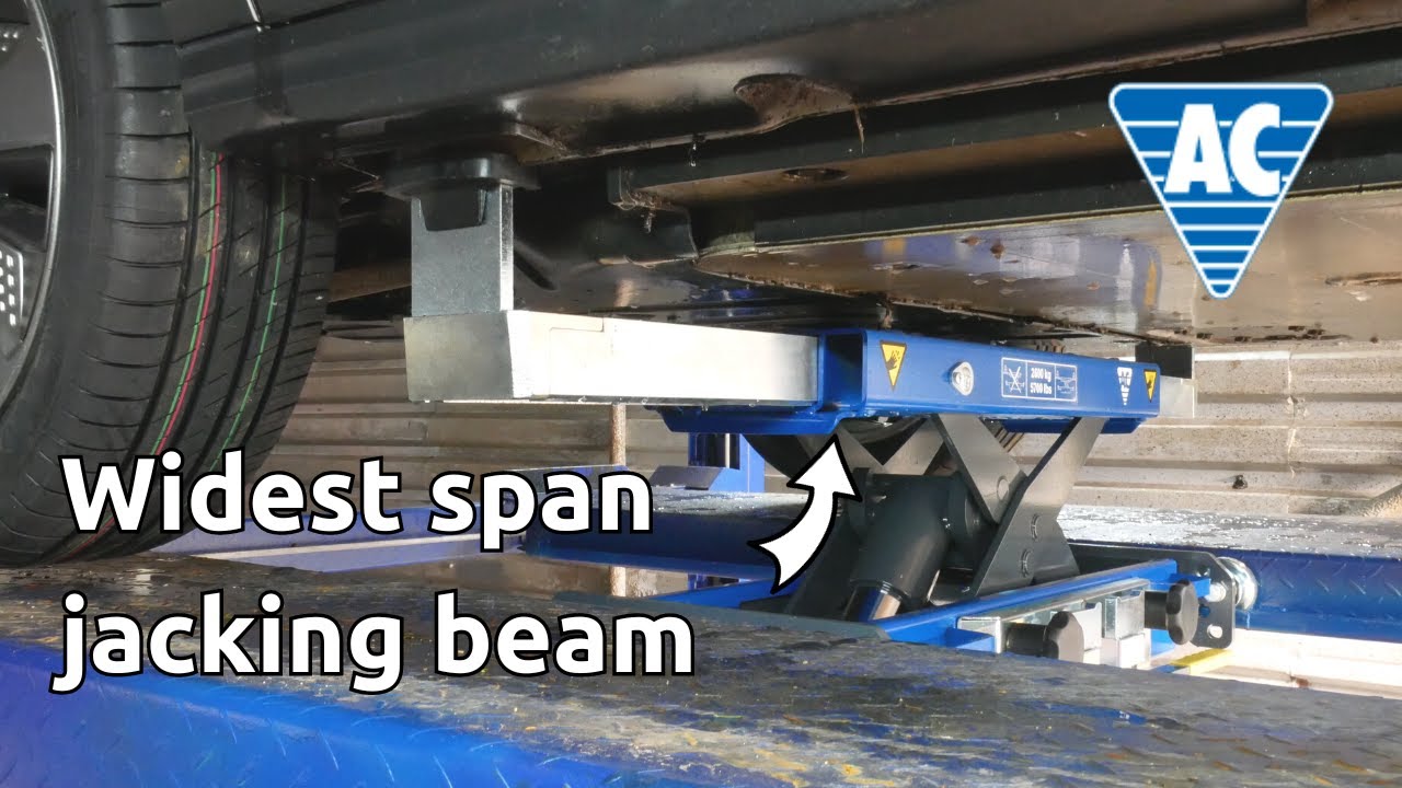 Review of the AC Hydraulic SD26L-W, the world's widest span jacking beams