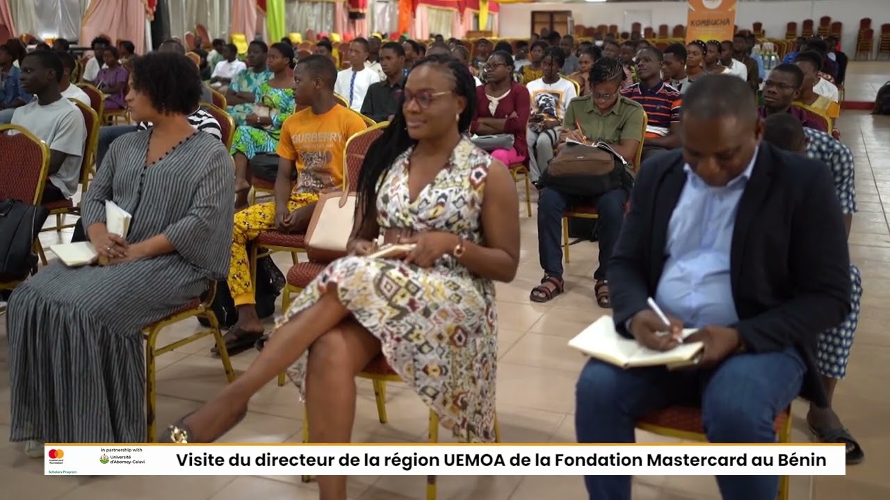 Visite du Directeur du bureau Sénégal/UEMOA de la Mastercard Foundation à Universite D'Abomey-Calavi