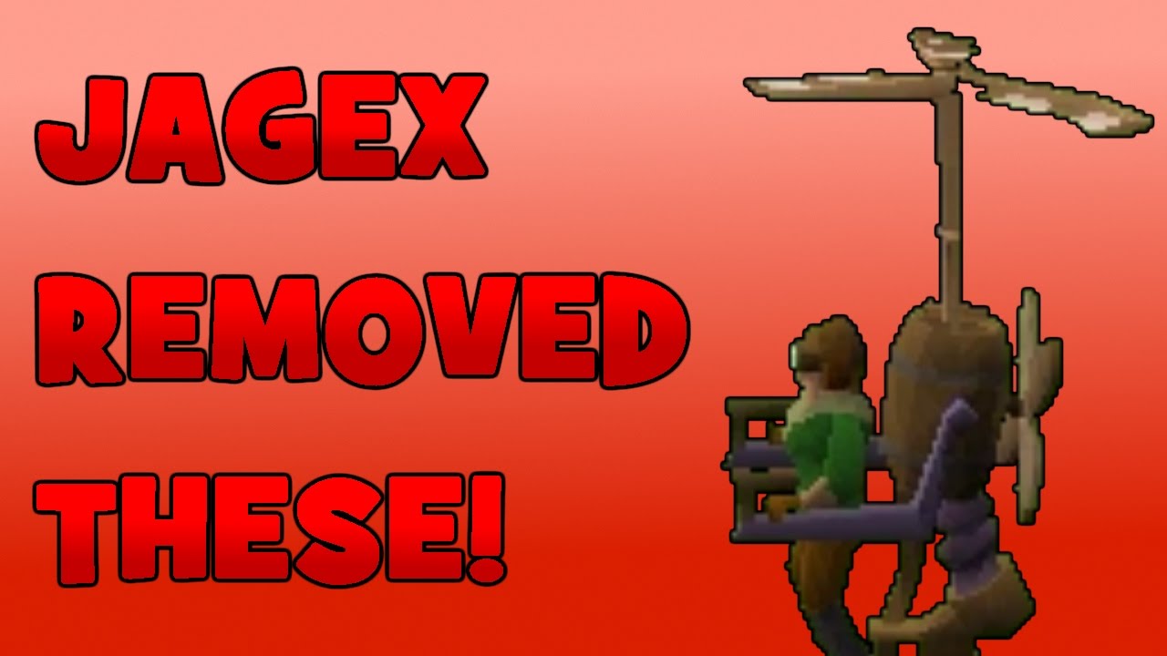 Почему Jagex удалил эти функции? 5 функций, удалённых из RuneScape