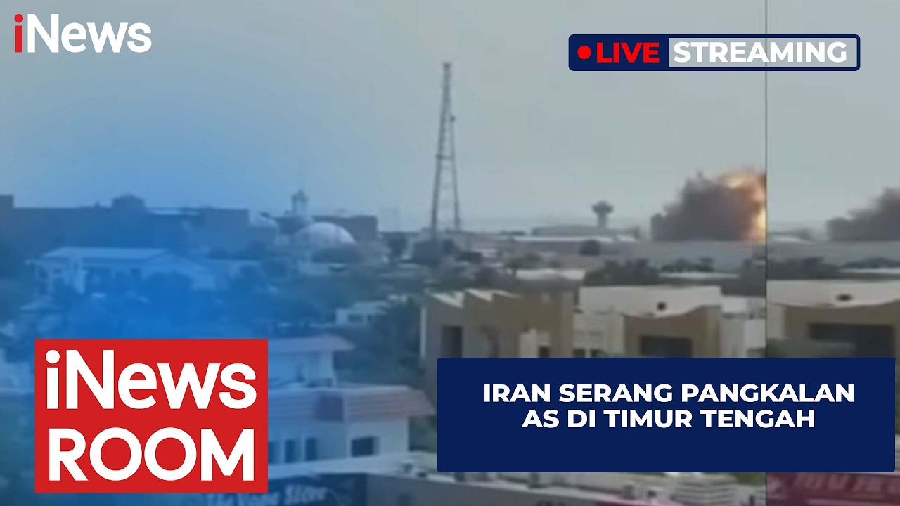 🔴LIVE | Iran Serang Pangkalan AS di Timur Tengah | iNews Room (28/2)