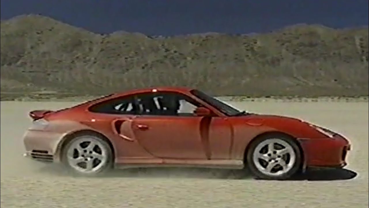Porsche 911 Turbo (996) • Top Speed Black Rock Desert - MotorWeek Retro
