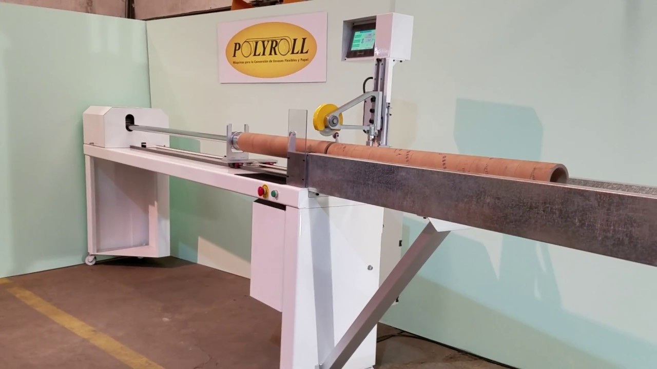 POLYROLL - Cortadora de Tubos CTA 3y6 - Core Cutter
