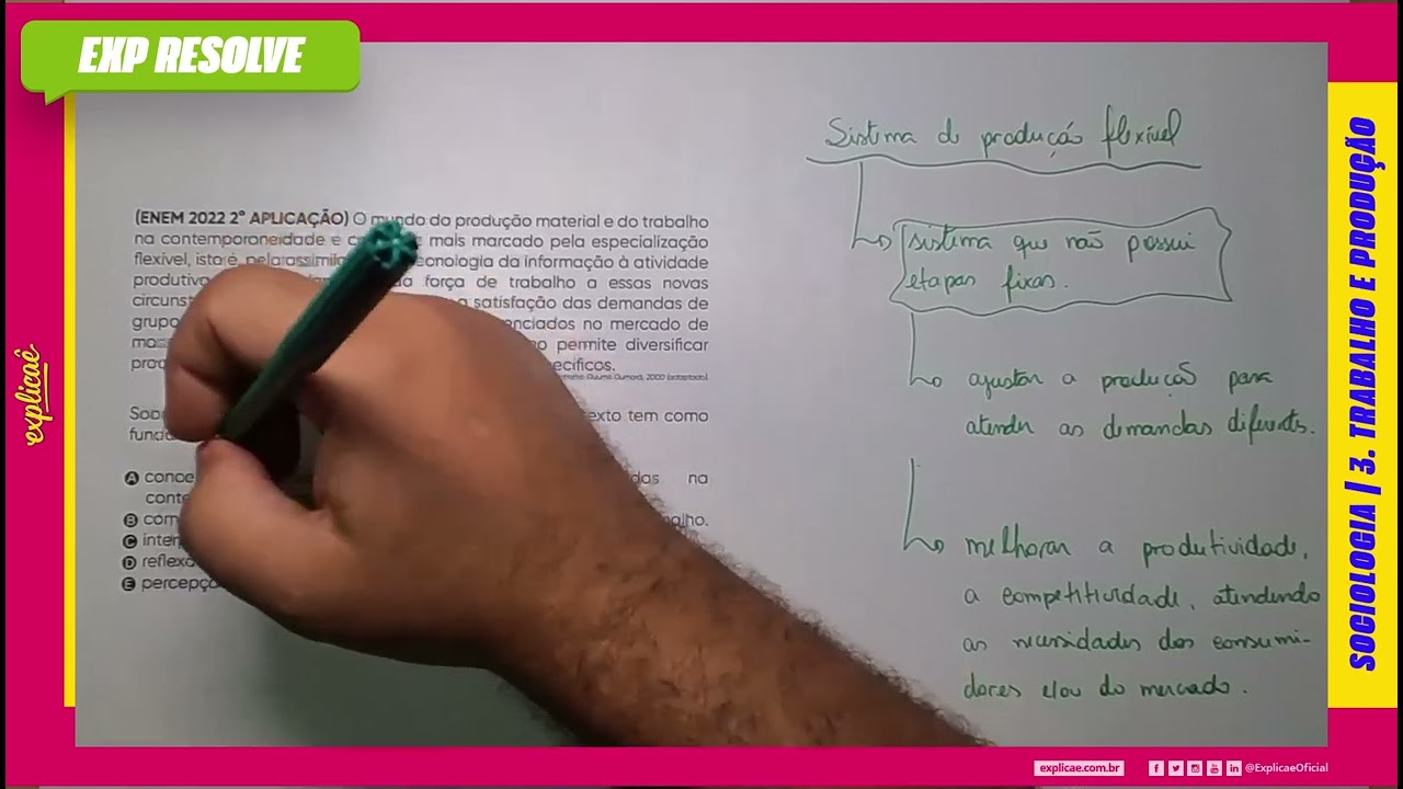 O MUNDO DA PRODU&Ccedil;&Atilde;O MATERIAL E DO TRABALHO NA CONTEMPORANEIDADE &Eacute; CADA (...) | TRABALHO E PRODU&Ccedil;&Atilde;O