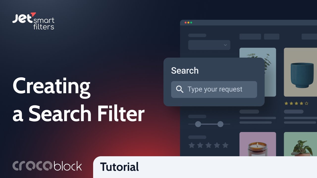 How to Create a Search Filter in WordPress using Elementor Page Builder | JetSmartFilters