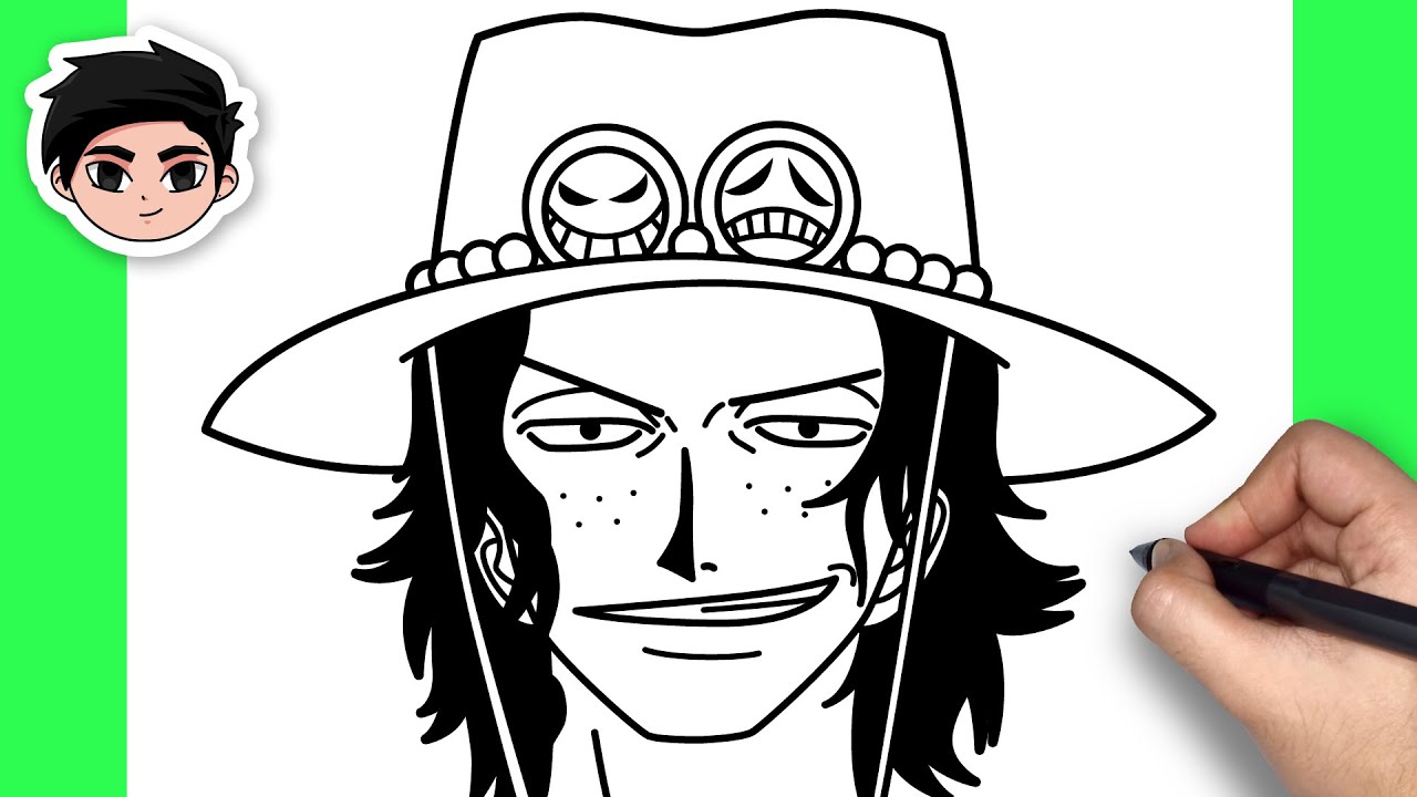 How To Draw Ace | One Piece - Easy Step By Step