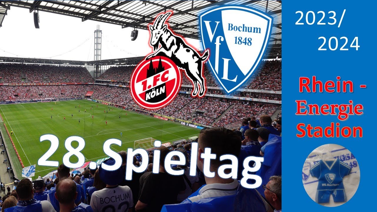 Der Aufbaugegner ist wieder da 1.FC Köln- VfL Bochum Stadionvlog