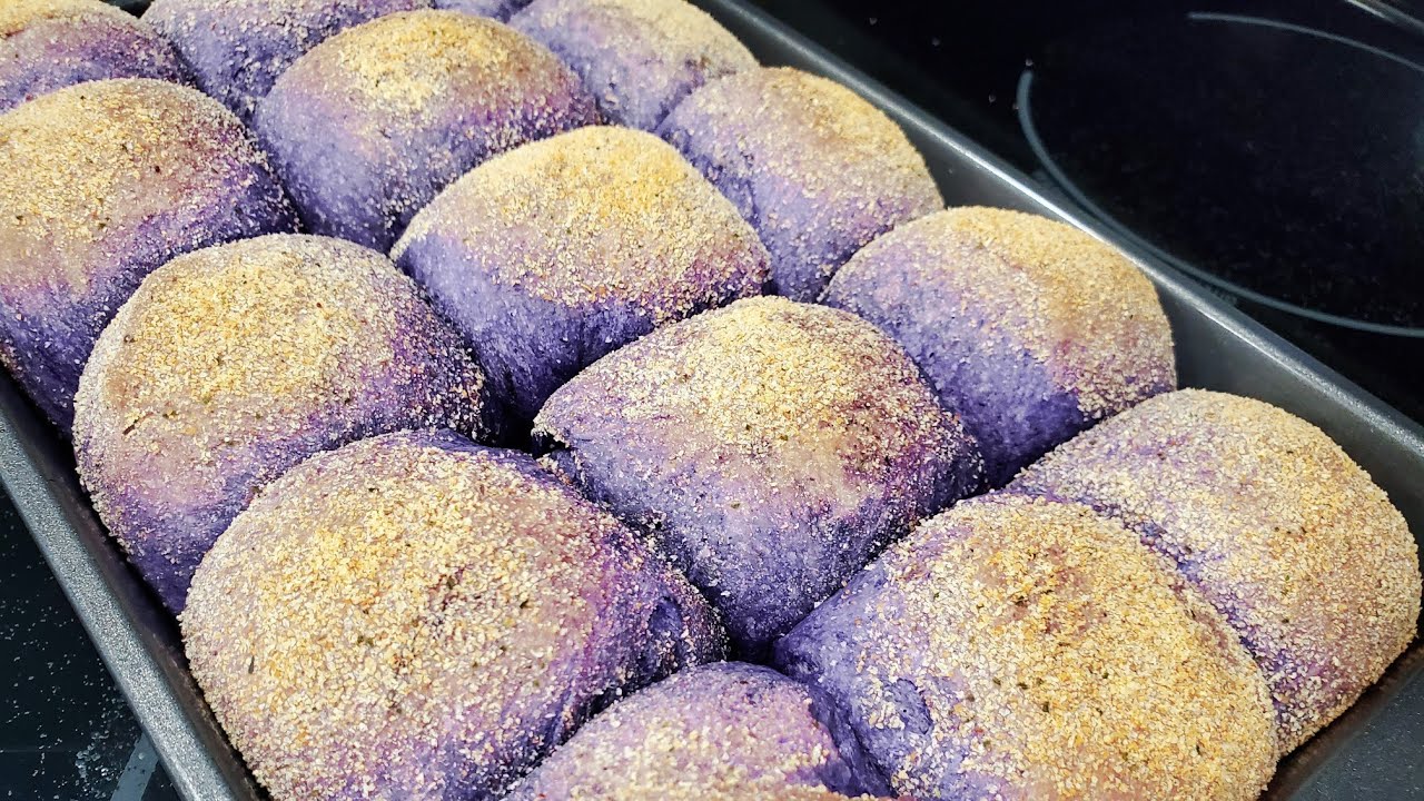 UBE Cream Cheese PANDESAL