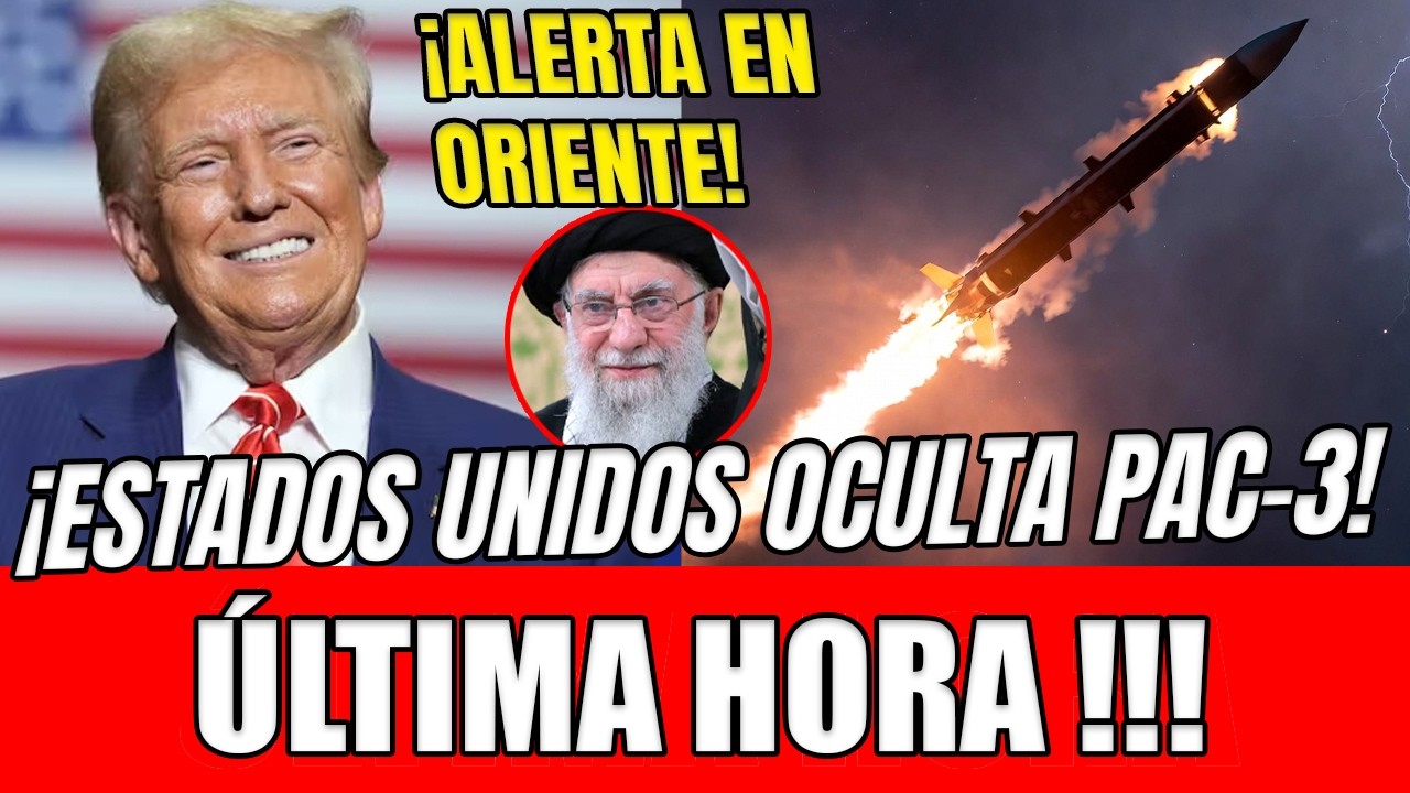 🔥 ALERTA EN ORIENTE MEDIO 🚨 ALIADO DE IR&Aacute;N REAPARECE Y ESTADOS UNIDOS OCULTA PAC-3 EN BASE ISA