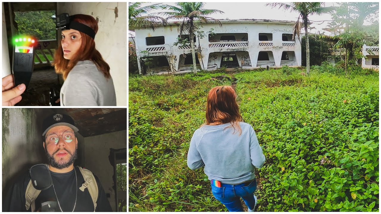 ESTE HOTEL É REALMENTE ASSOMBRADO. DETECTOR DE FANTASMAS NOS ALERTOU 😨