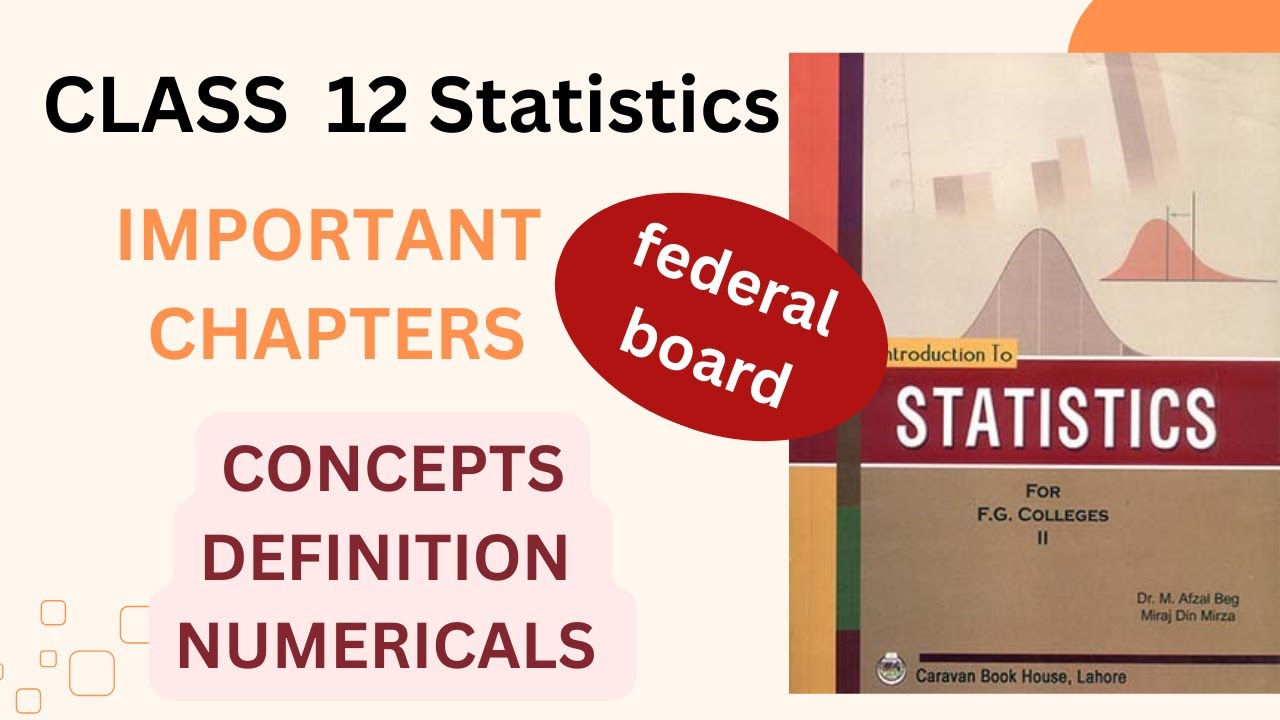 Class 12th Statistics Guess paper FBISE 2025 #fbise #class12 #statistics