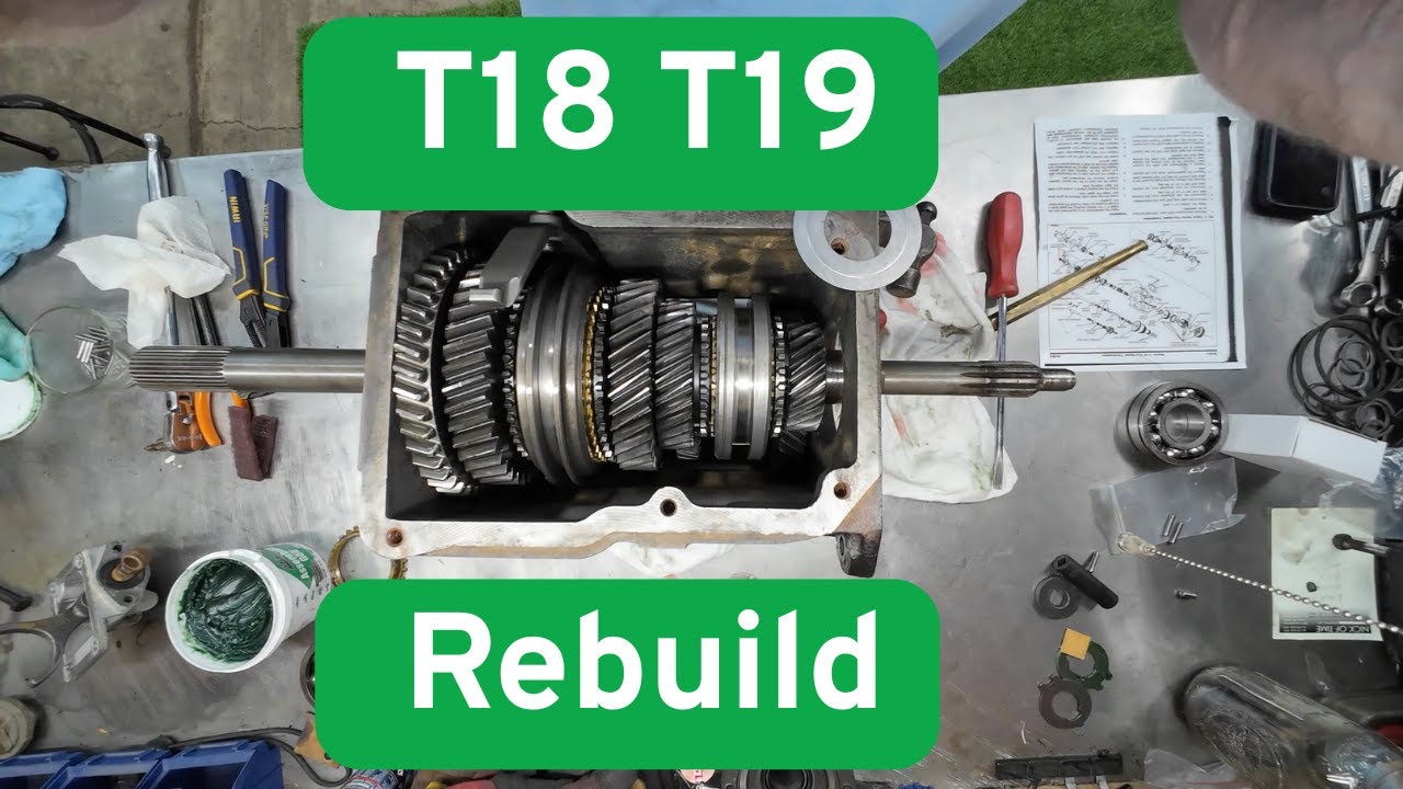 T18 T19 borg warner transmission rebuild