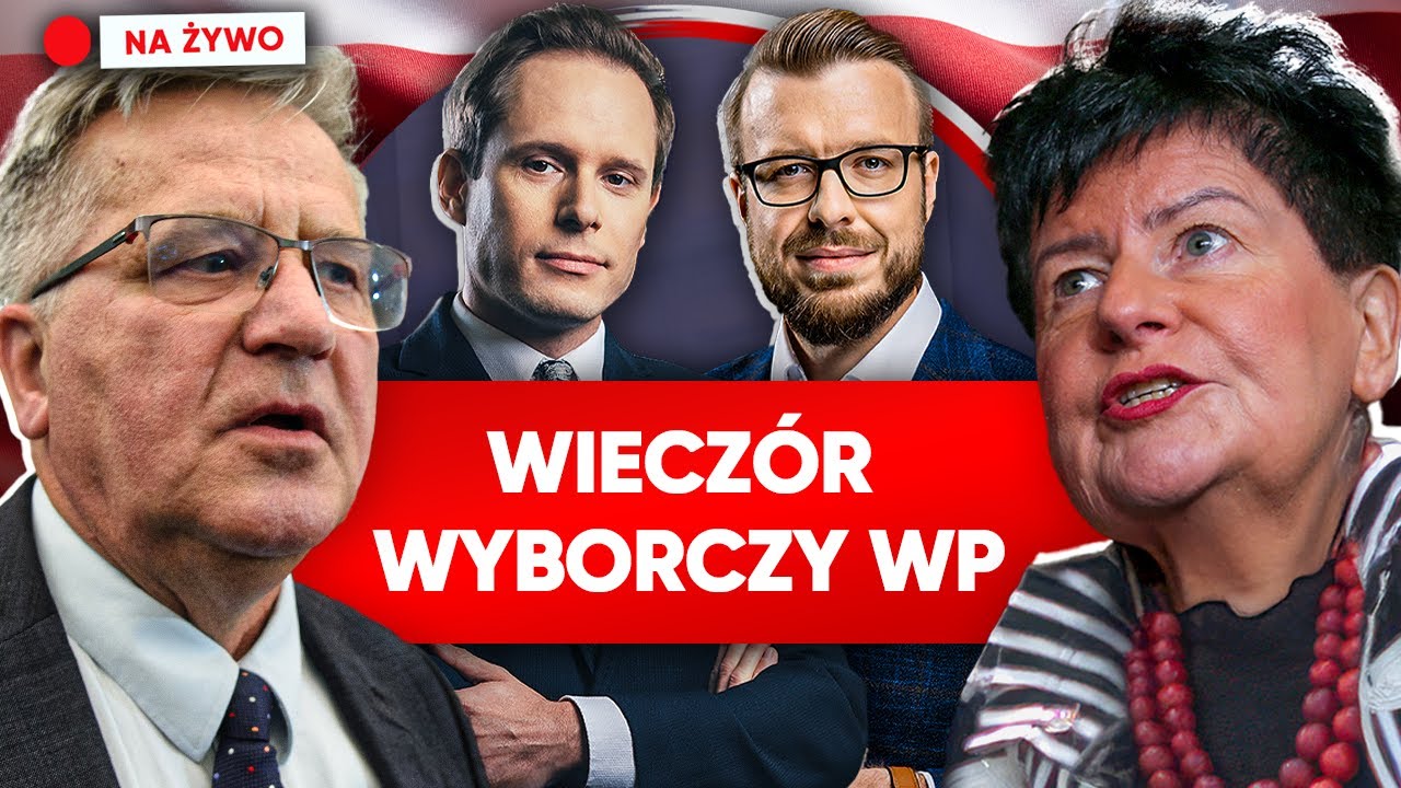 Wieczór wyborczy WP. Gośćmi: Joanna Senyszyn, Bronisław Komorowski [NA ŻYWO]