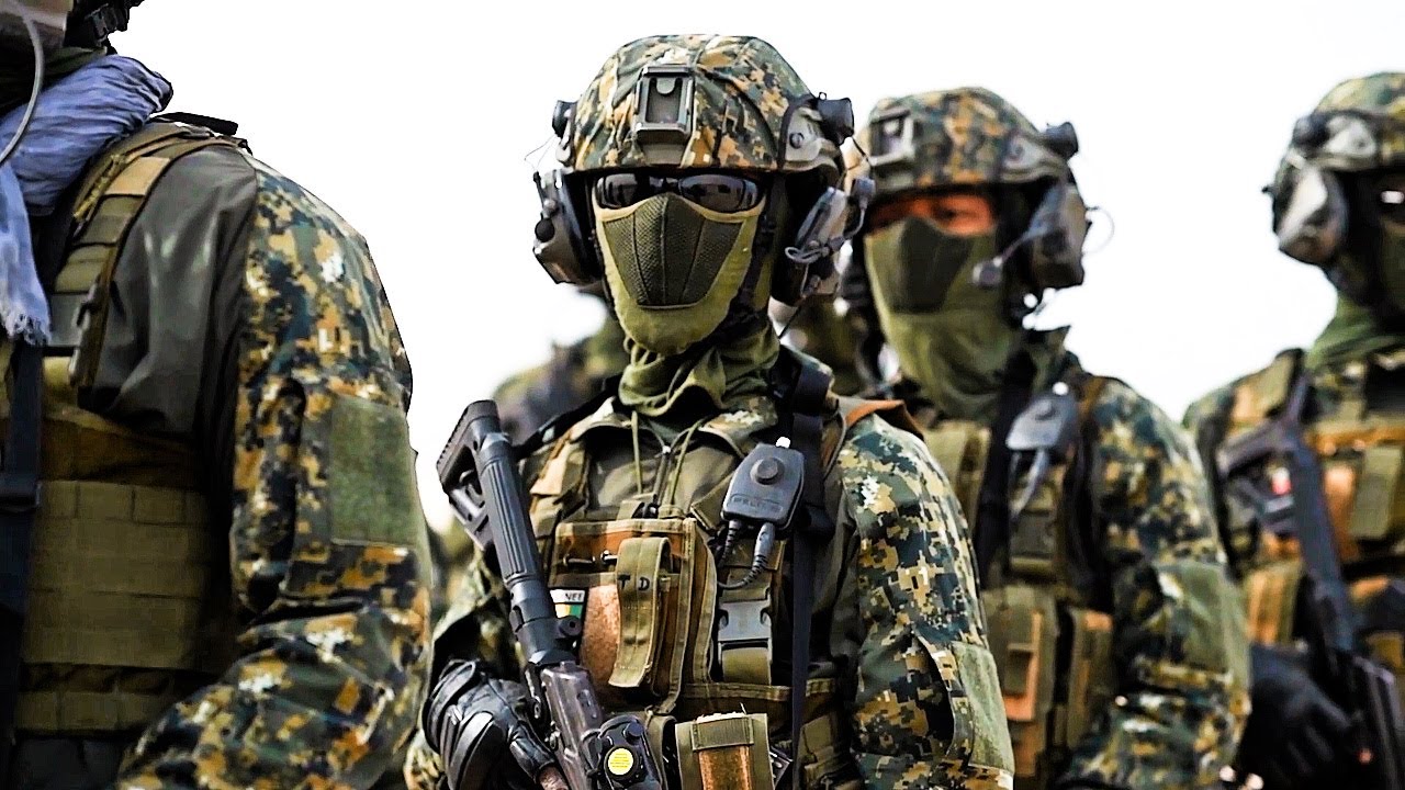 Polish & Guinean Special Force Shows Their Combat Strength During 