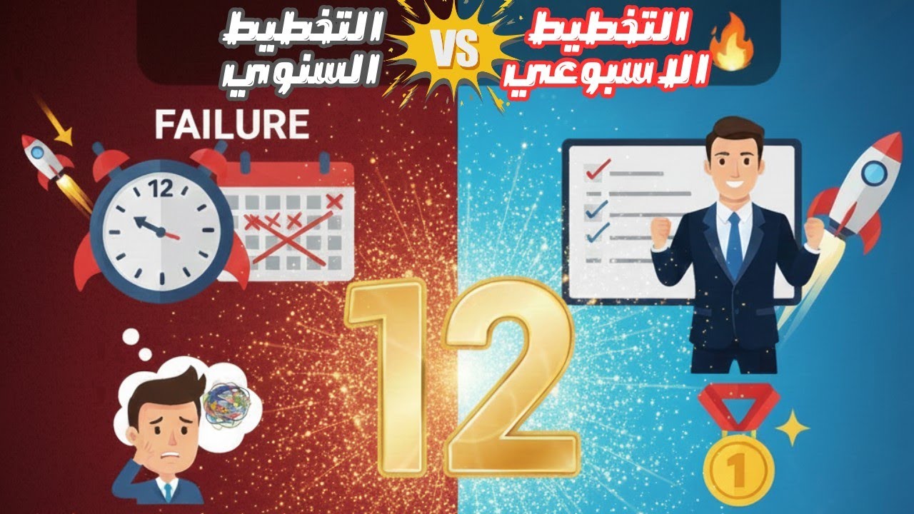 ملخص كتاب العام ذو الـ 12 أسبوعاً: أنجز عاماً كاملاً في 90 يوماً! (The 12 Week Year)