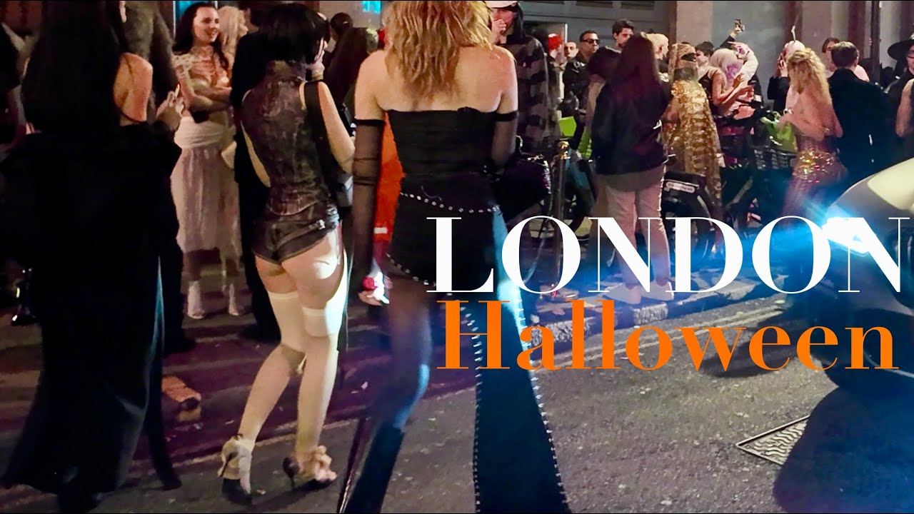 London Halloween Nightlife | Halloween Naughty Streets 2024