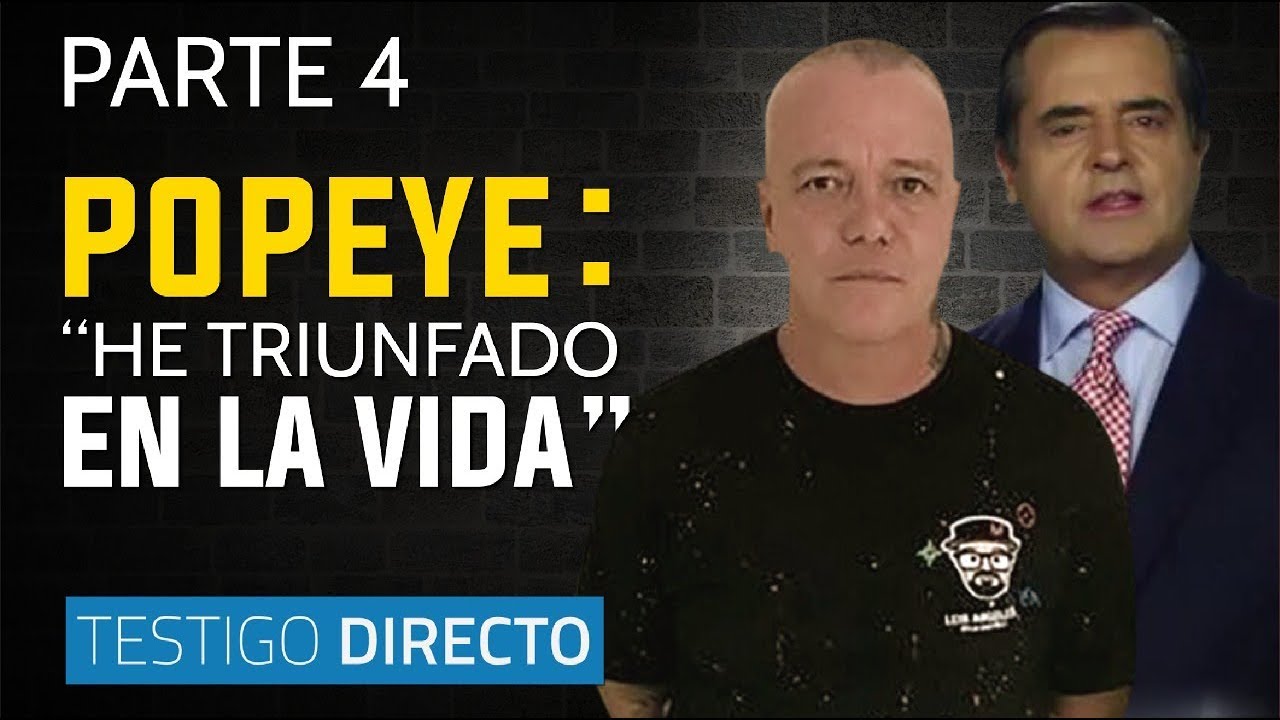 Popeye en entrevista con Rafael Poveda: &ldquo;salv&eacute; al hijo de Pablo Escobar&rdquo; - TD