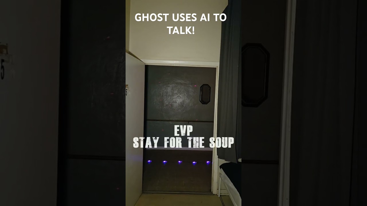 GHOST USES AI TO SPEAK AT CREEPY HAUNTED LOCATION! #paranormal #ai #scary #evp