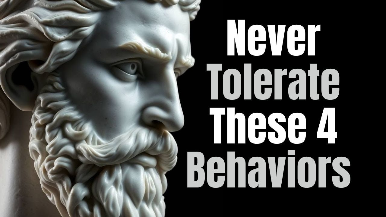 Never Tolerate These 4 Behaviors | Red Flags the Stoics Never Ignored