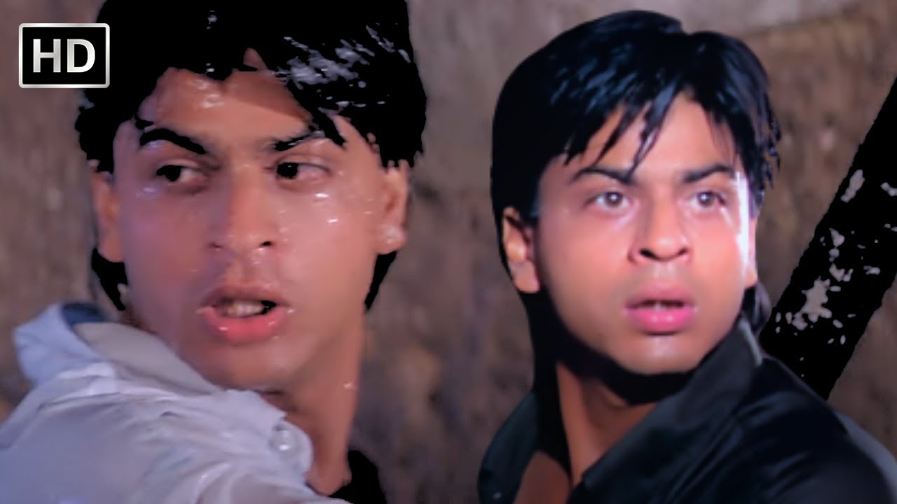 Climax - शाहरुख़ खान और ऋषि कपूर की जबरदस्त एक्शन - शाहरुख, दिव्या, ऋषि - एक्शन क्लाइमेक्स सीन - HD
