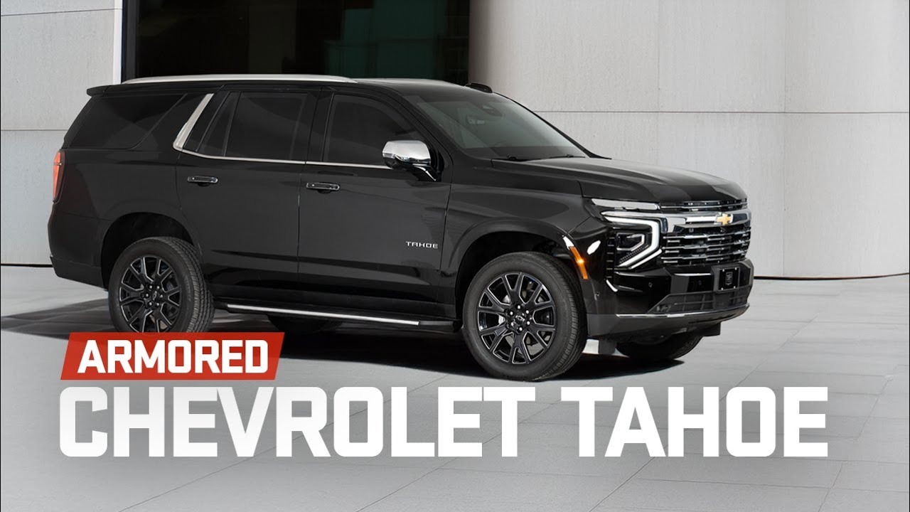 INKAS® Armored 2025 Chevrolet Tahoe: Trusted Reliability With Discreet Protection