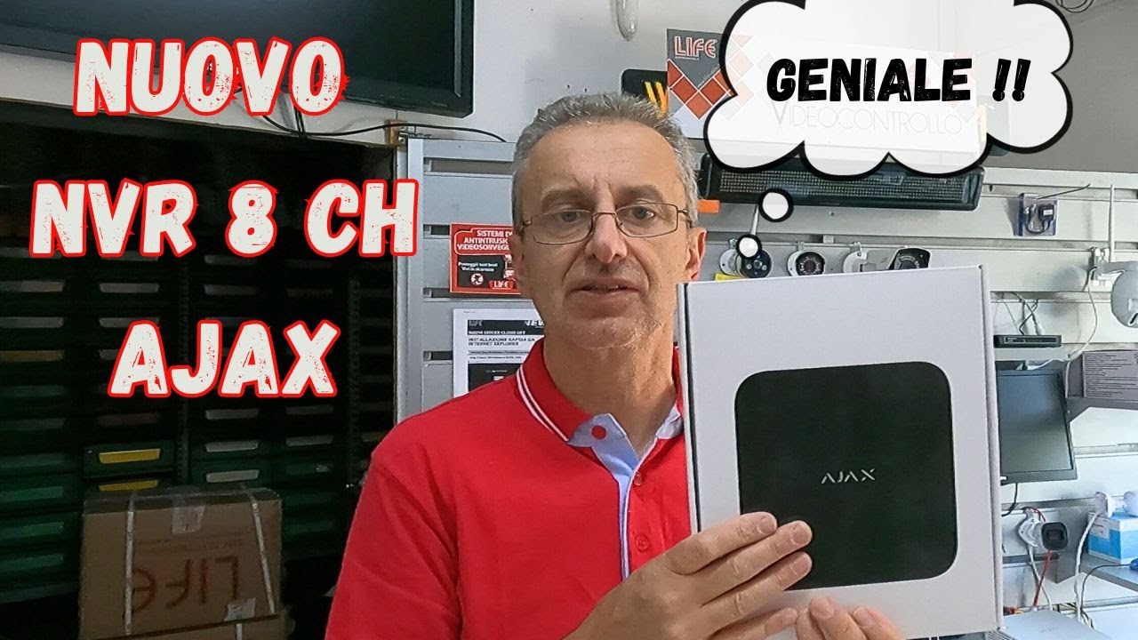 NVR 8 CH ajax
