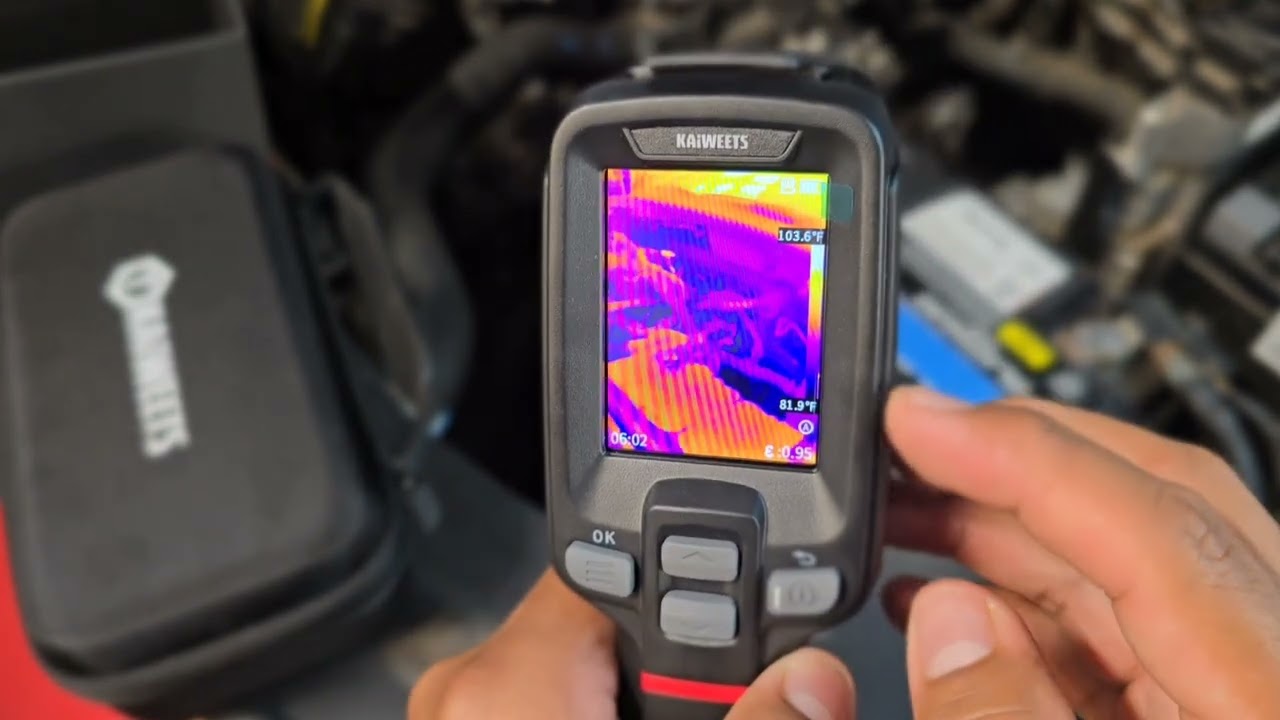 Thermal Camera for Automotive Use - Kaiweets KTI-W02 Tested