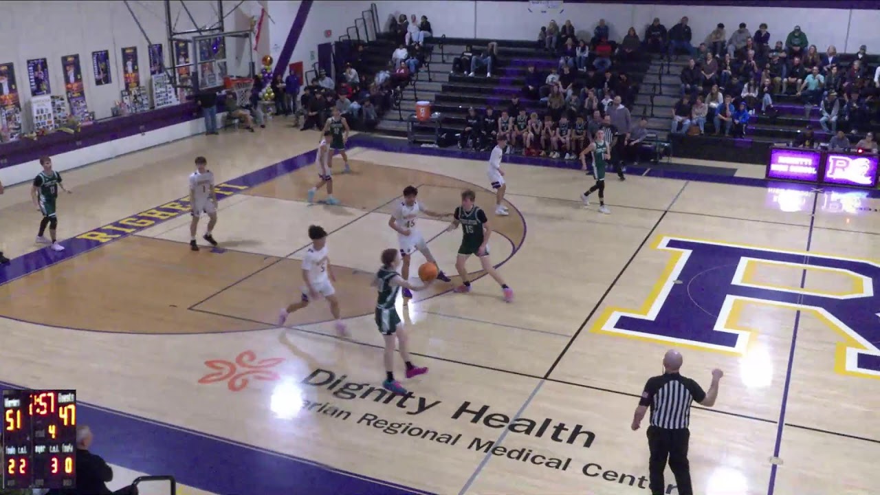 Righetti HS vs Templeton HS Boys' Varsity Basketball