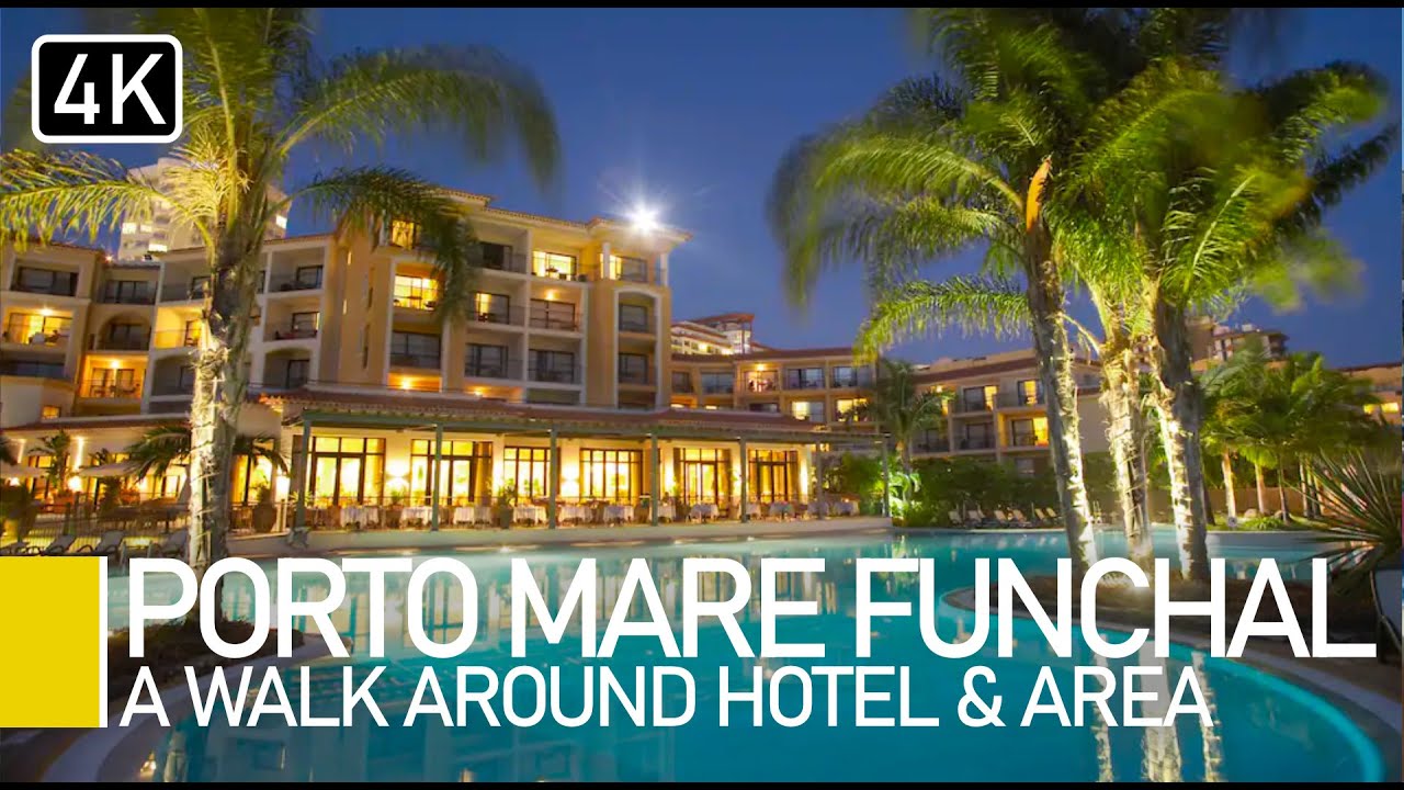 Funchal Lido, Madeira NOW | Porto Mare hotel & Eden Mar Suite Hotel walk