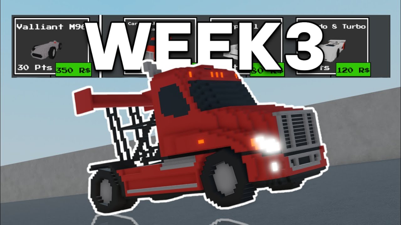 ''New Unique cars in WEEK 3'' Pixel Drive