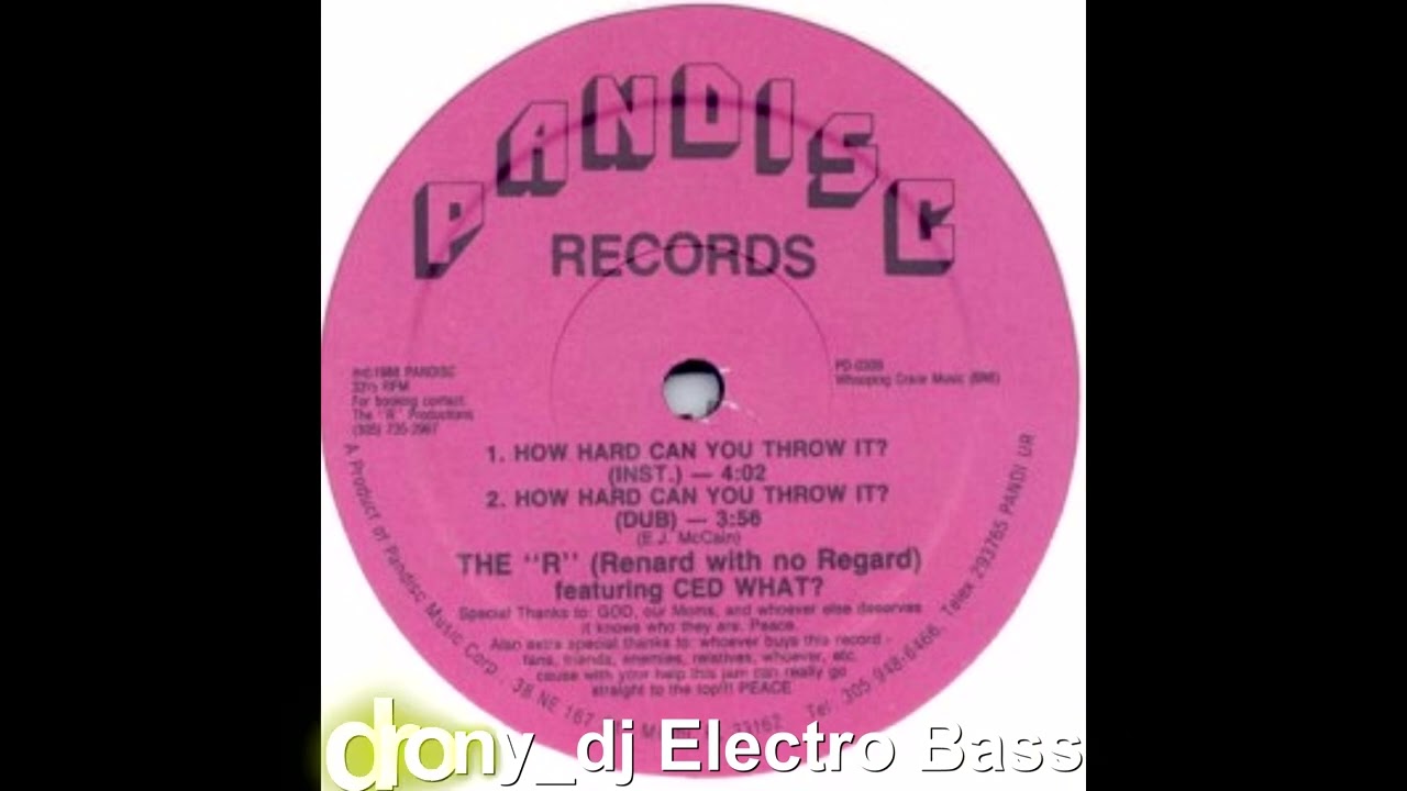 The 'R' (Renard With No Regard) - How Hard Can You Throw It (Instrumental) (1988)