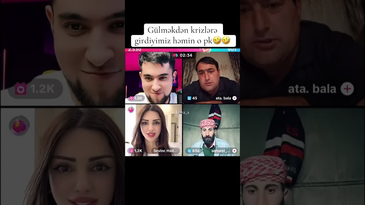 Sevinc & Sadiq maraqlı canlı yayın 🤣😅 Gülməkdən krizlərə girdiyimiz həmin o pk 