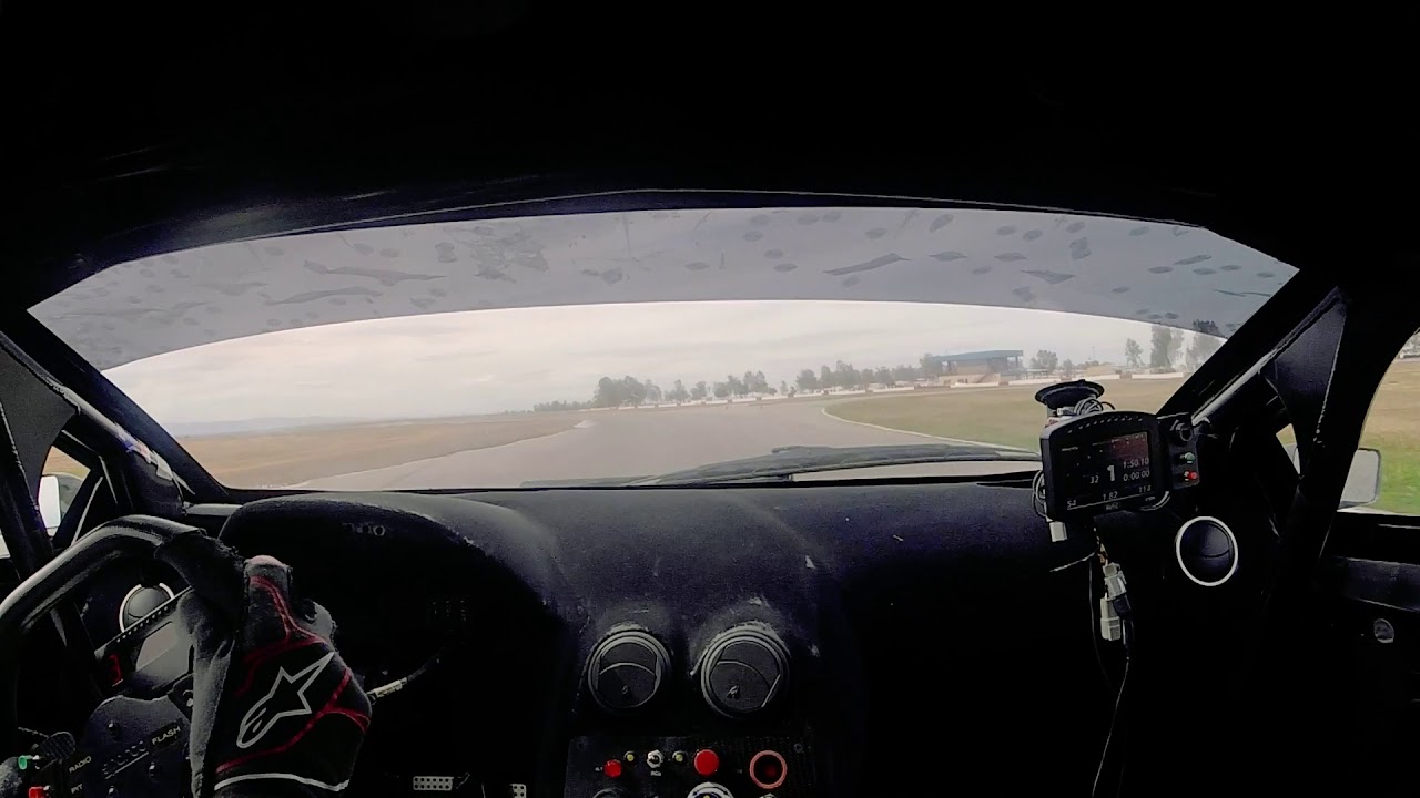 AlphaLuxe tests the Lamborghini Murcielago R-GT, GT1 Race Car, at Buttonwillow