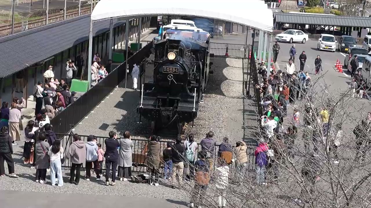SL人吉号展示運転