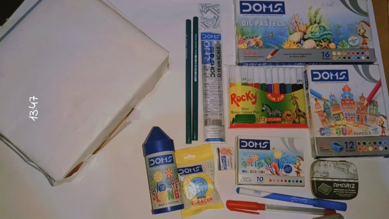 BIGGEST DOMS Stationery Kit Unboxing! 😍 | Sunday Special Surprise 🎁