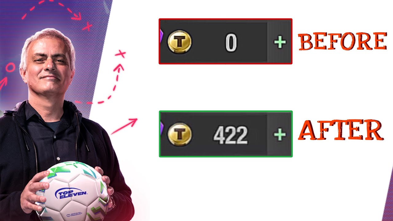 How to get tokens in top eleven 2025 for FREE 😱