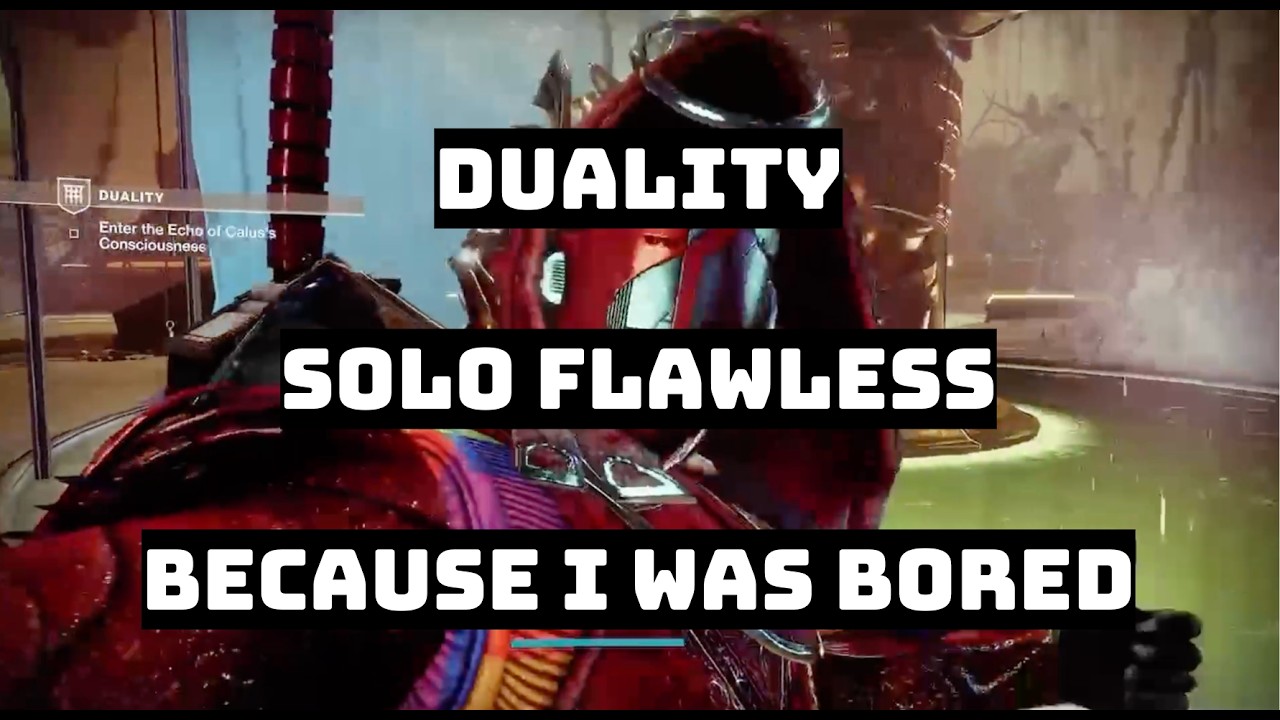 Solo Flawlessing Another Stupid Dungeon