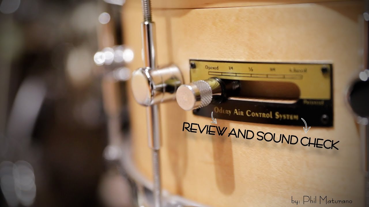Phil Maturano Reviews Air Control Snare Odery - LEGENDADO