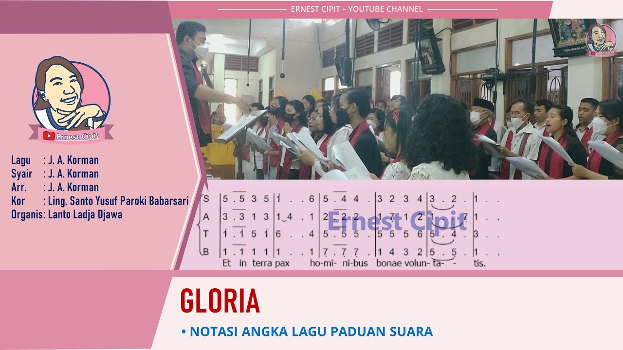 Gloria J. A. Korman | Kemuliaan Bahasa Latin | Gloria In Excelcis Deo
