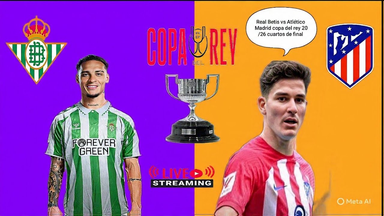 Real Betis vs Atlético de Madrid - Copa del Rey en vivo 2025/26 | Full Match Gameplay Football FL26