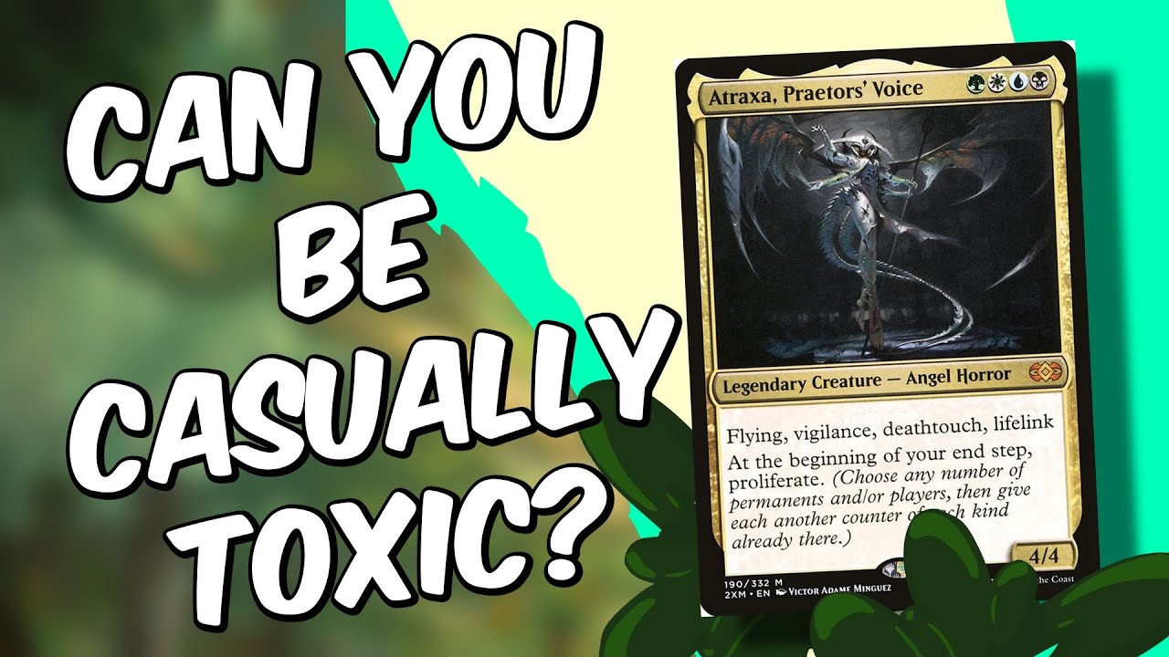 Atraxa, Praetors' voice Deck Tec! A Frightfully Toxic Mid-Budget Commander!