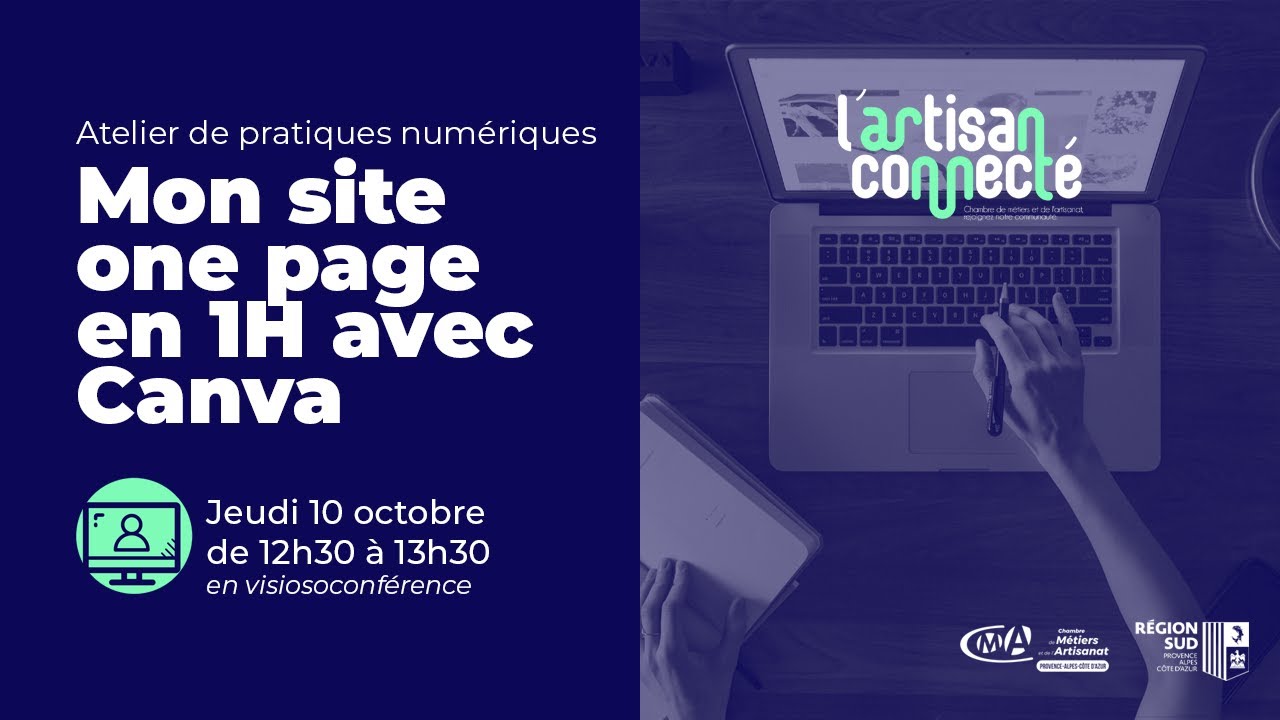 Mon site one page en 1h avec Canva
