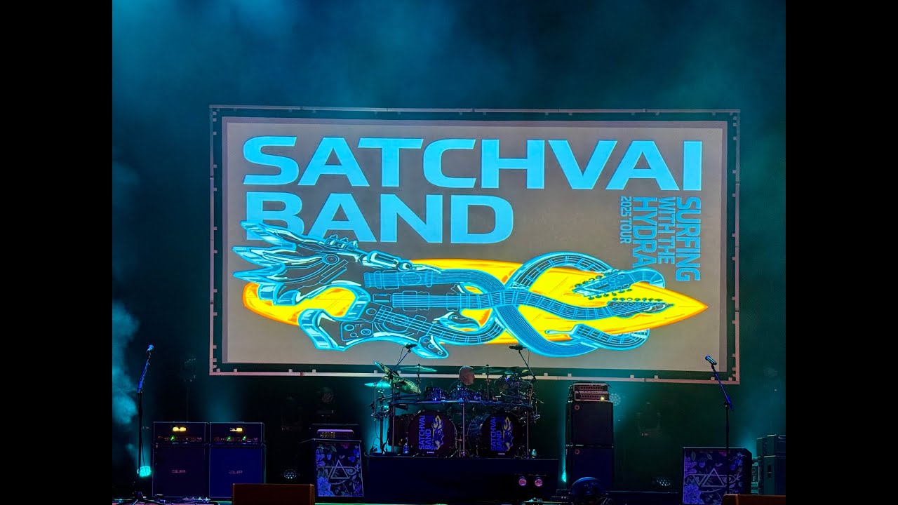 Joe Satriani & Steve Vai - SatchVai - Paris Palais des Congrès 22 Juin 2025 - Compilation 4K